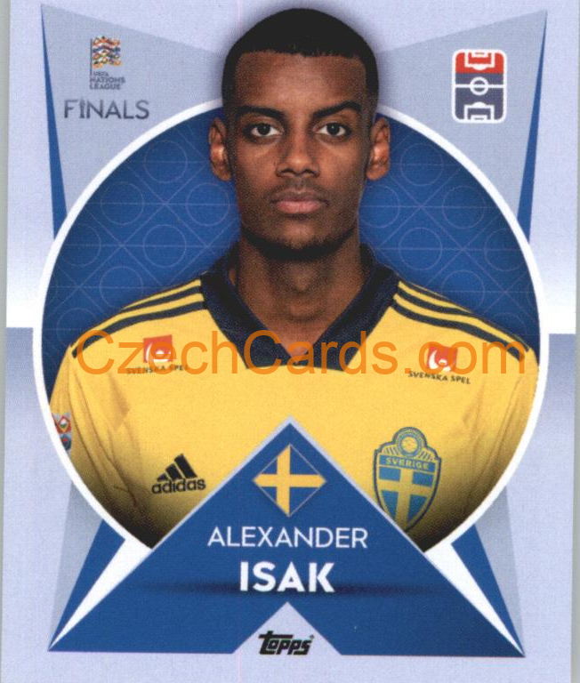 Alexander Isak 2022/23 Topps Nations League #48