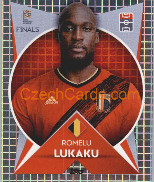Romelu Lukaku 2022/23 Topps Nations League foil #58