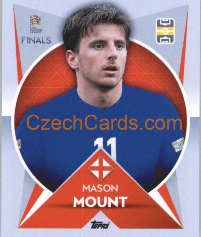 Mason Mount 2022/23 Topps Nations League #94