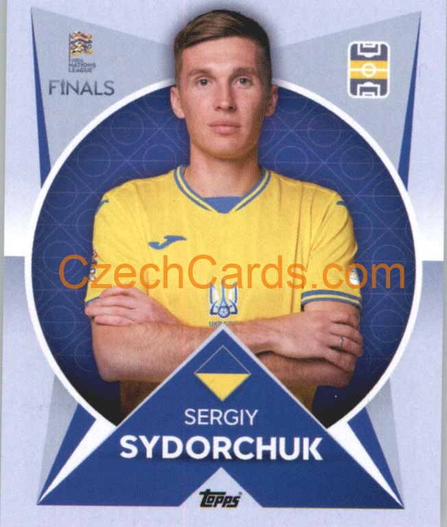 Sergiy Sydorchuk 2022/23 Topps Nations League #110
