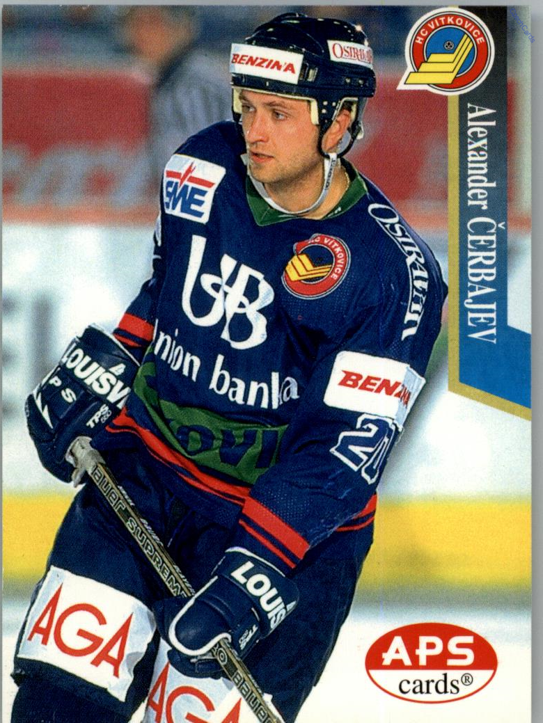 Alexander Čerbajev APS 97/98 hokejová karta #136