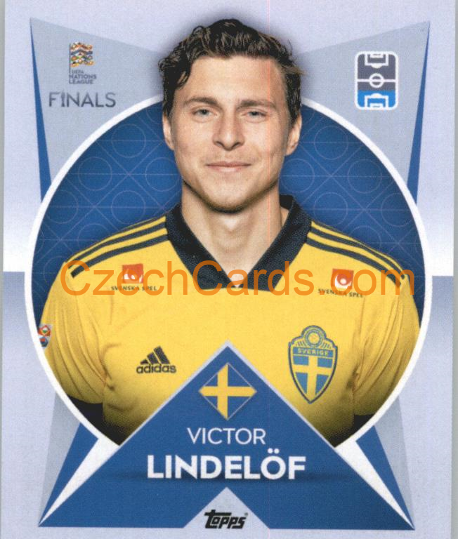 Victor Lindelöf 2022/23 Topps Nations League #150