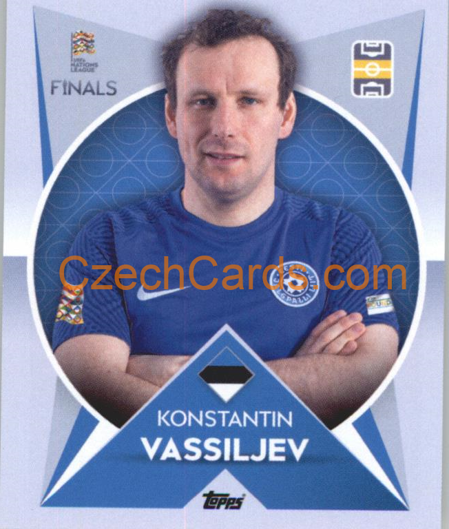 Konstantin Vassiljev 2022/23 Topps Nations League #160