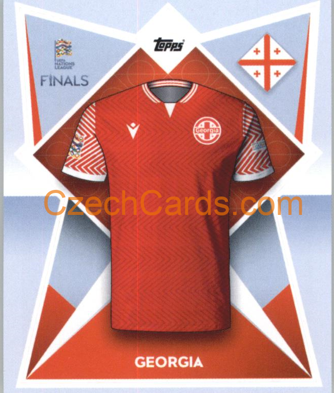 Georgia Kits 2022/23 Topps Nations League #189