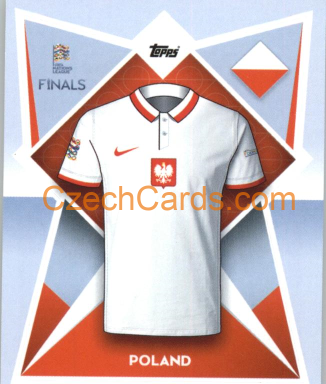 Poland Kits 2022/23 Topps Nations League #210
