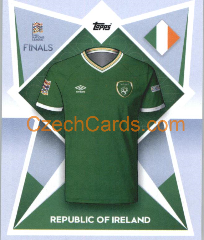 Republic of Ireland Kits 2022/23 Topps Nations League #212