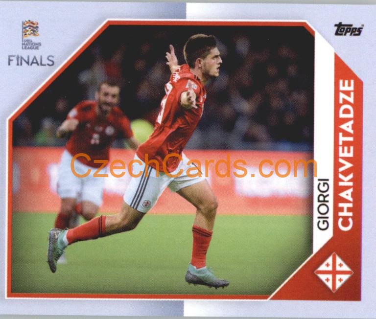 Giorgi Chakvetadze 2022/23 Topps Nations League #227