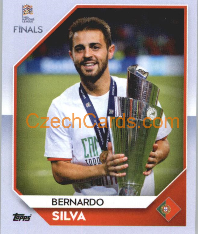 Bernardo Silva 2022/23 Topps Nations League #232