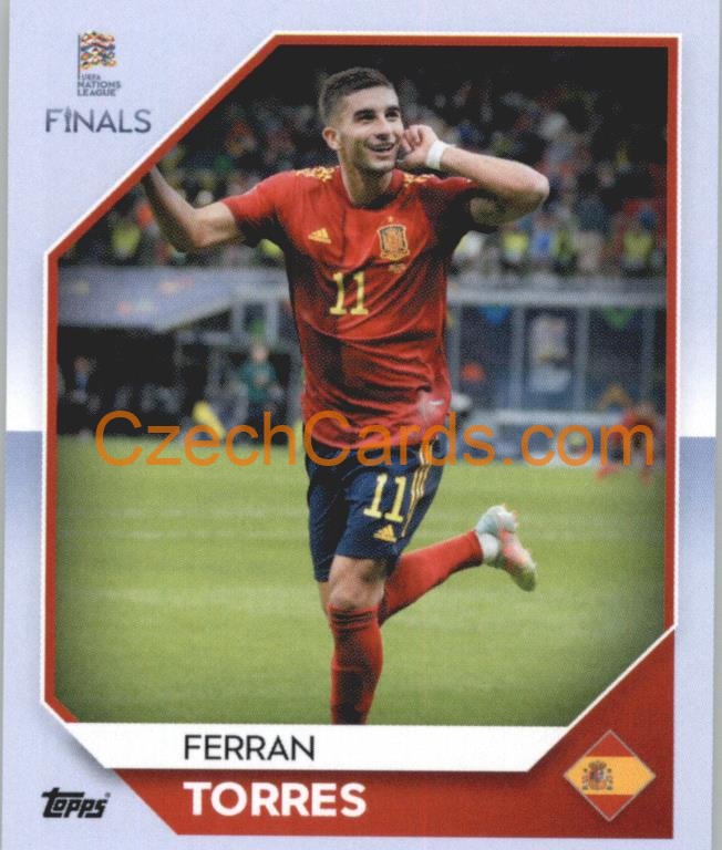Ferran Torres 2022/23 Topps Nations League #239