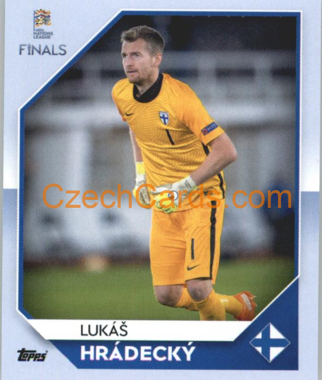 Lukáš Hrádecký 2022/23 Topps Nations League #241