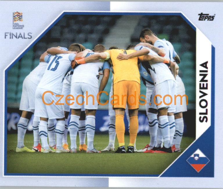 Slovenia — Best Defense 2022/23 Topps Nations League #244