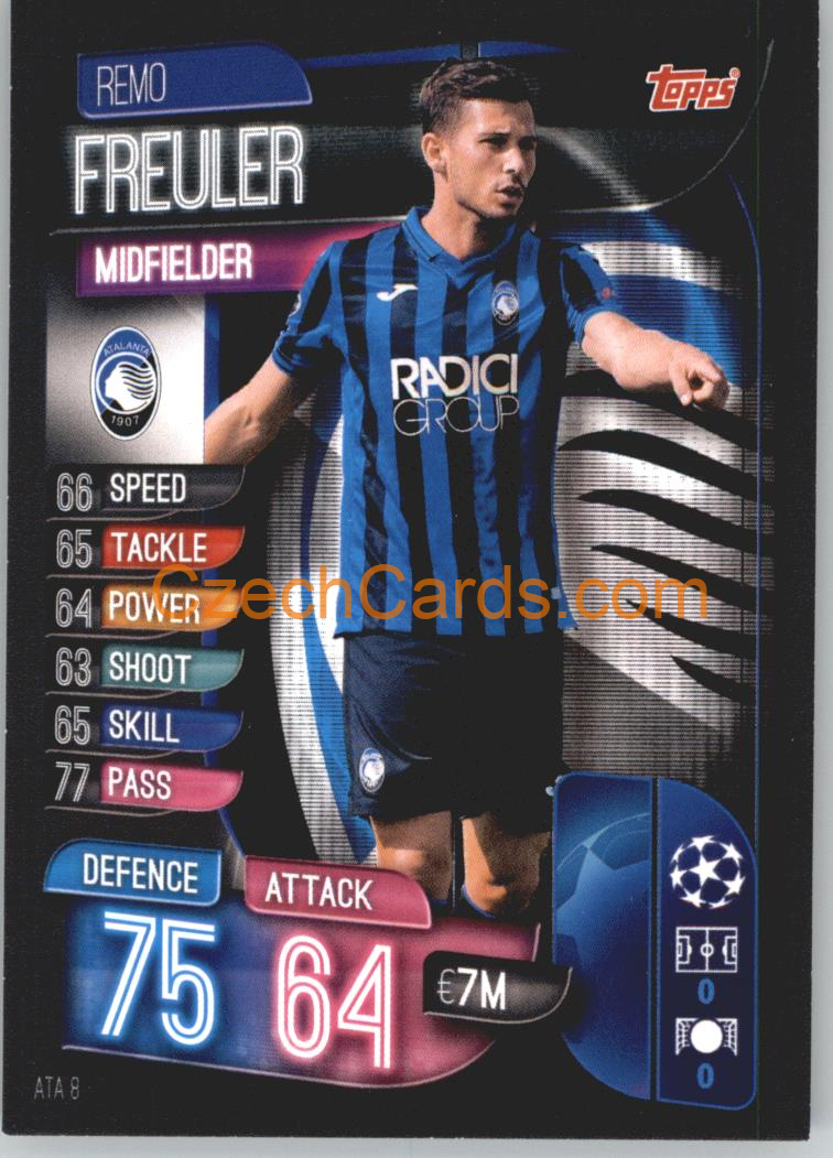 Remo Freuler 2019/20 Topps Match Attax #ATA 8