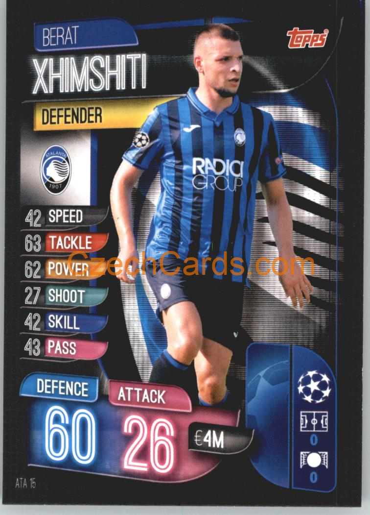Berat Xhimshiti 2019/20 Topps Match Attax #ATA 15