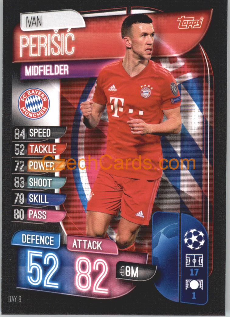Ivan Perisić 2019/20 Topps Match Attax #BAY 8