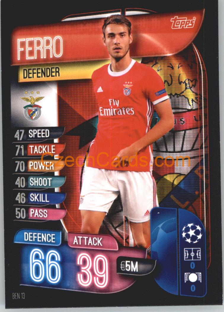 Ferro 2019/20 Topps Match Attax #BEN 13
