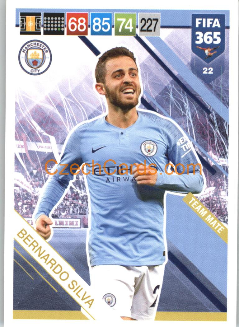Bernardo Silva 2019 Panini FIFA 365 #22