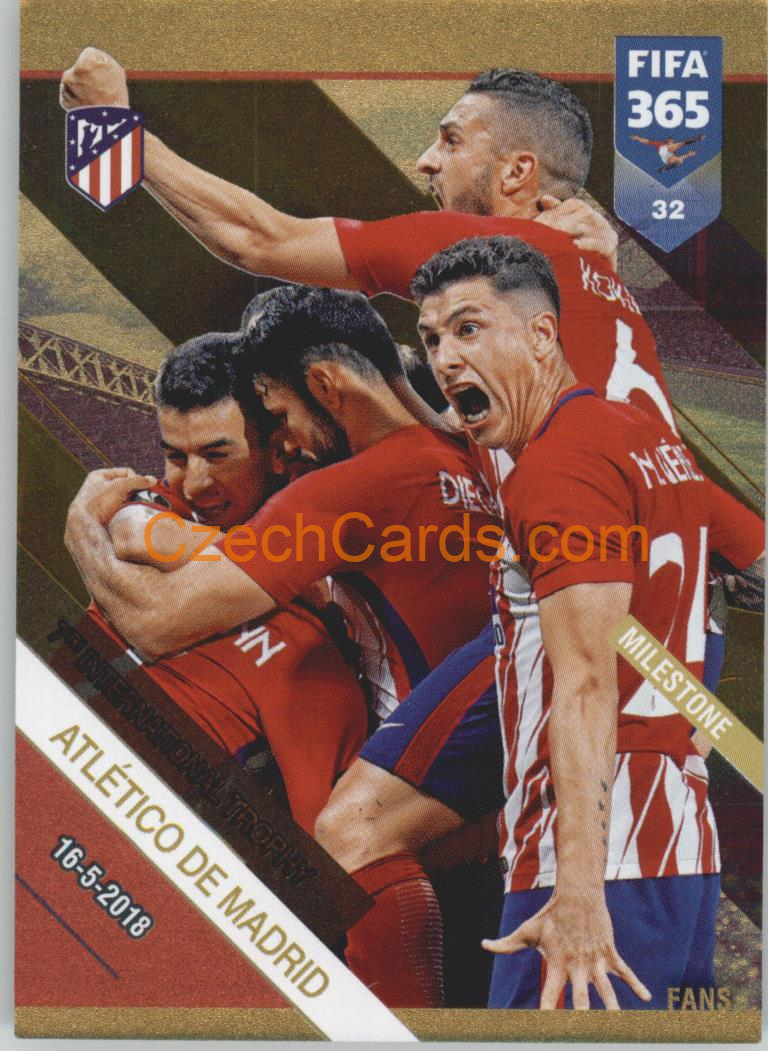 Atlético de Madrid 2019 Panini FIFA 365 FANS: FANS: Milestone #32