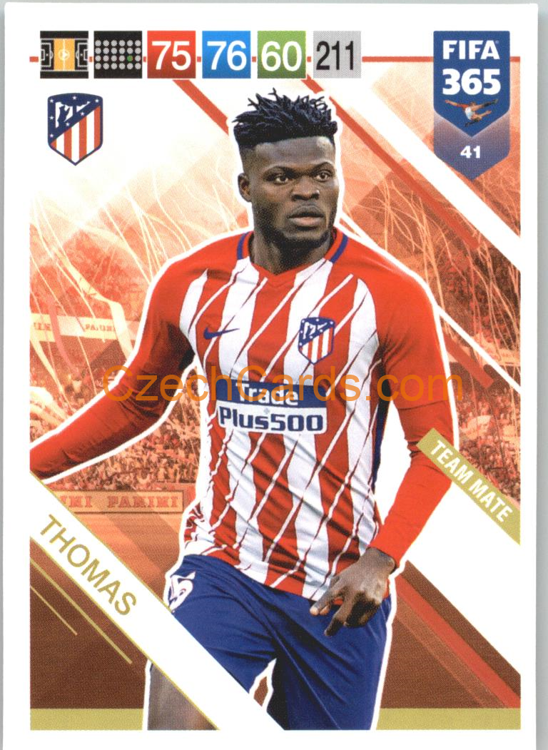 Thomas Partey 2019 Panini FIFA 365 #41