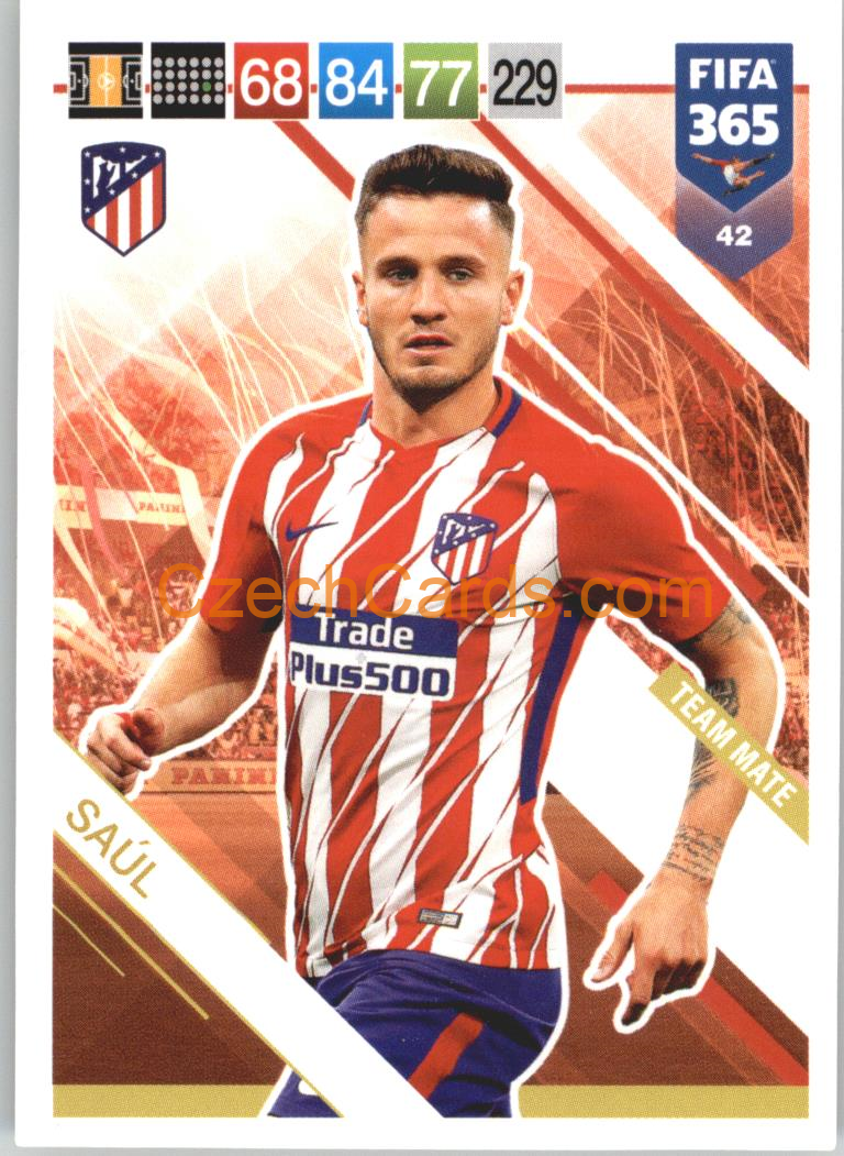 Saúl 2019 Panini FIFA 365 #42