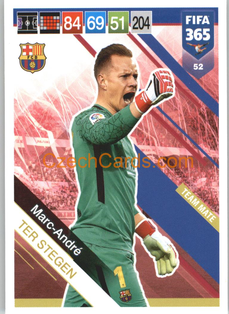 Marc-André ter Stegen 2019 Panini FIFA 365 #52
