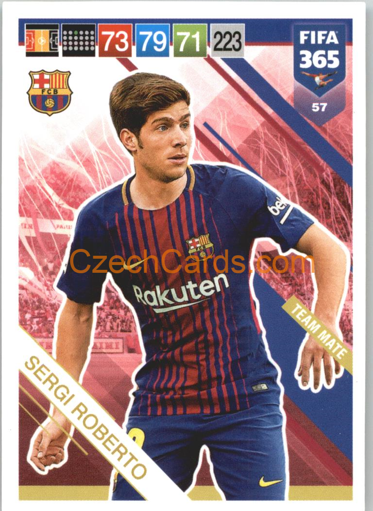 Sergi Roberto 2019 Panini FIFA 365 #57
