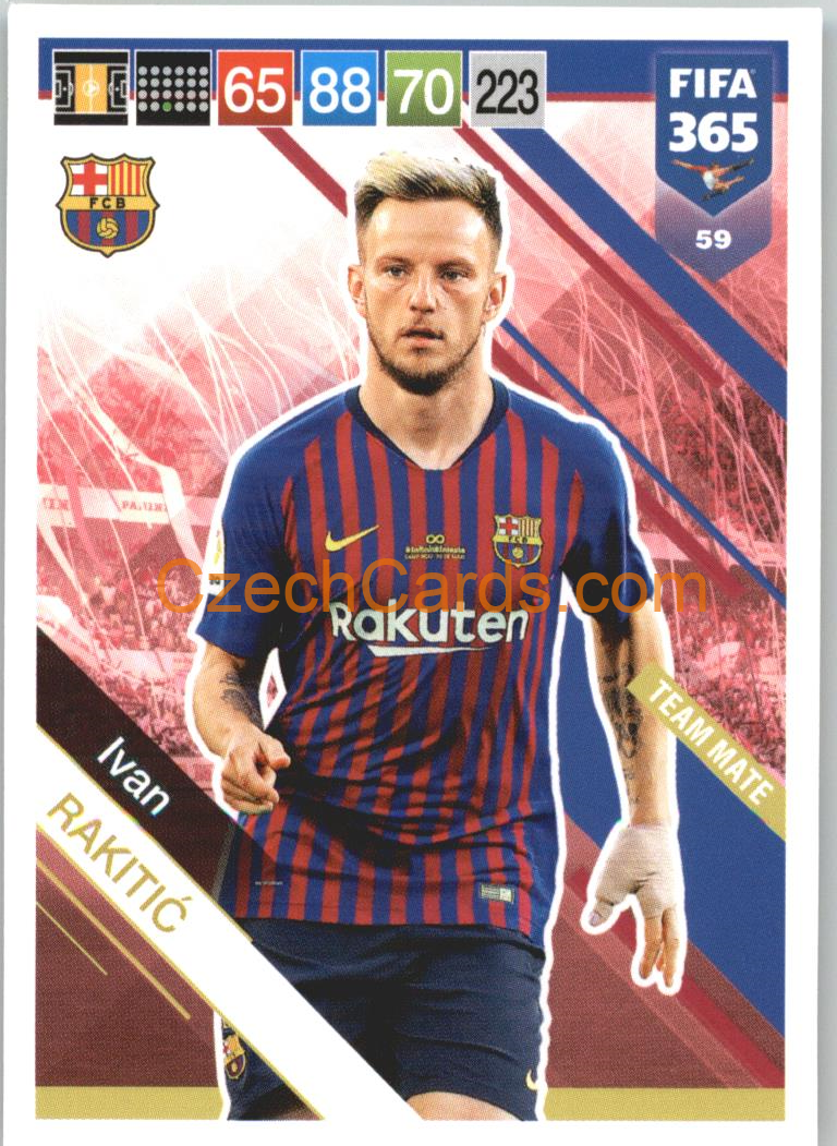 Ivan Rakitić 2019 Panini FIFA 365 #59