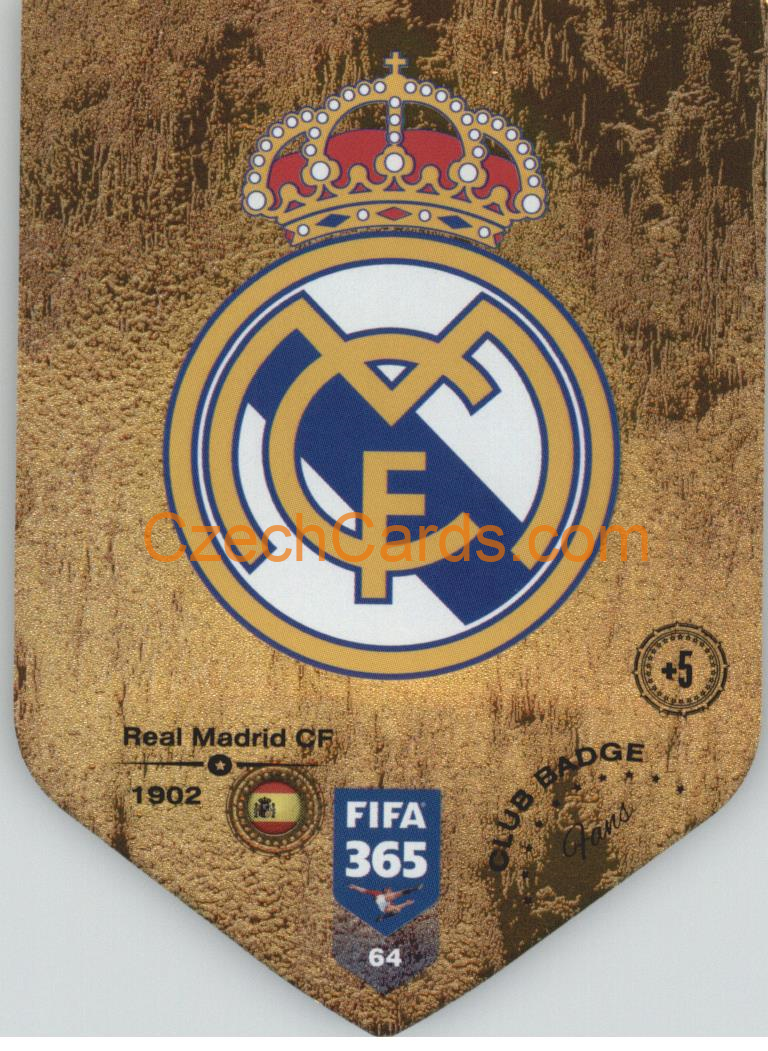 Real Madrid Team Badge 2019 Panini FIFA 365 #64