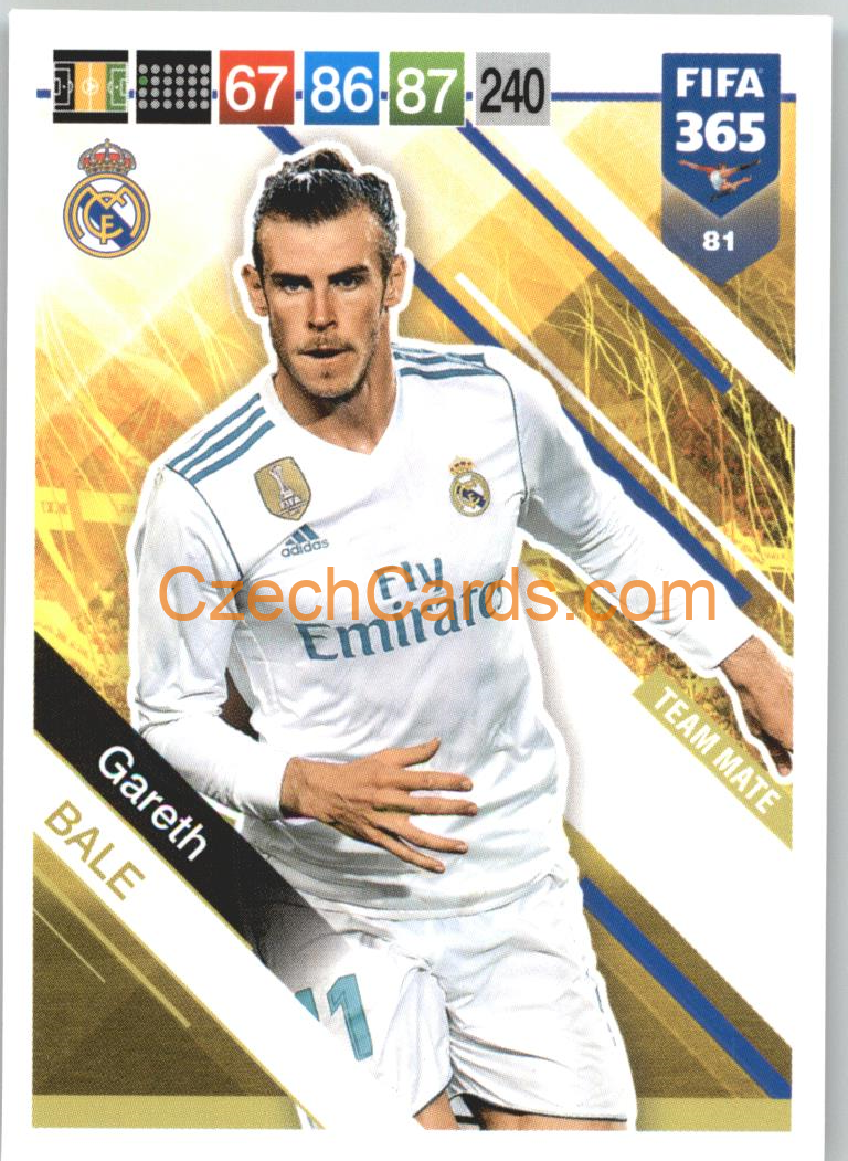 Gareth Bale 2019 Panini FIFA 365 #81