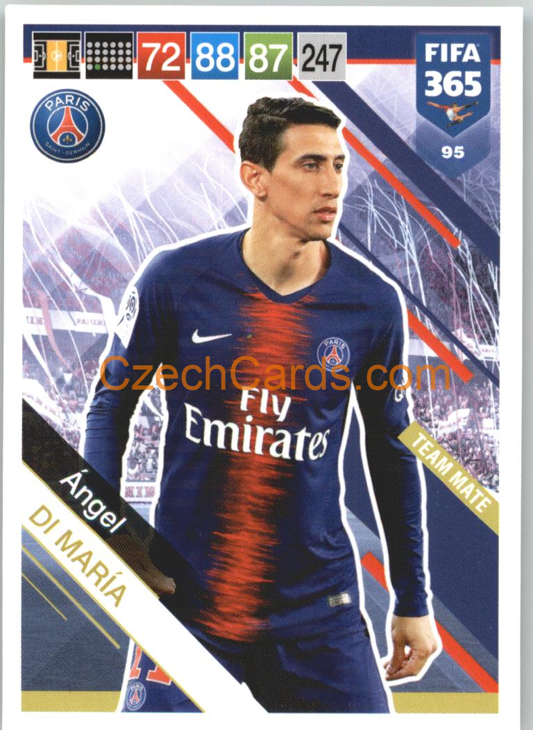 Ángel Di María 2019 Panini FIFA 365 #95