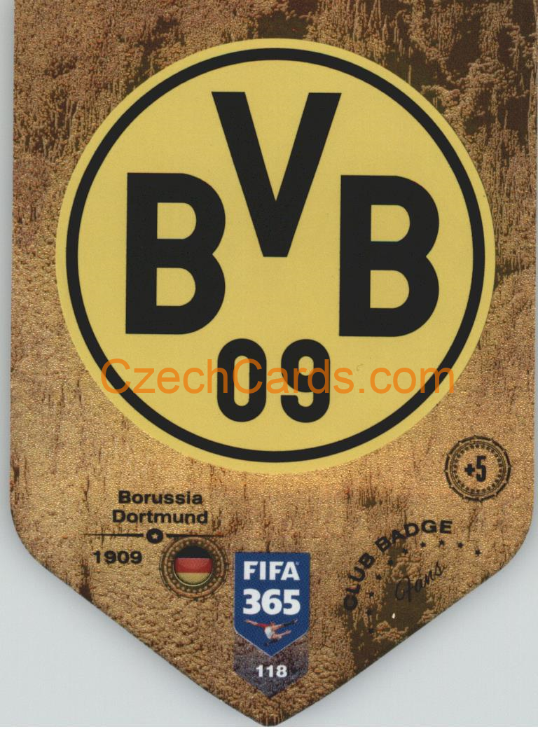 Borussia Dortmund Club Badge 2019 Panini FIFA 365 #118