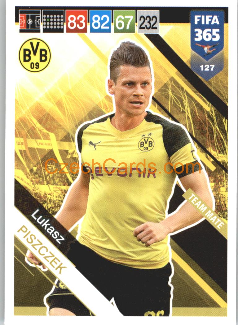Lukasz Piszczek 2019 Panini FIFA 365 #127