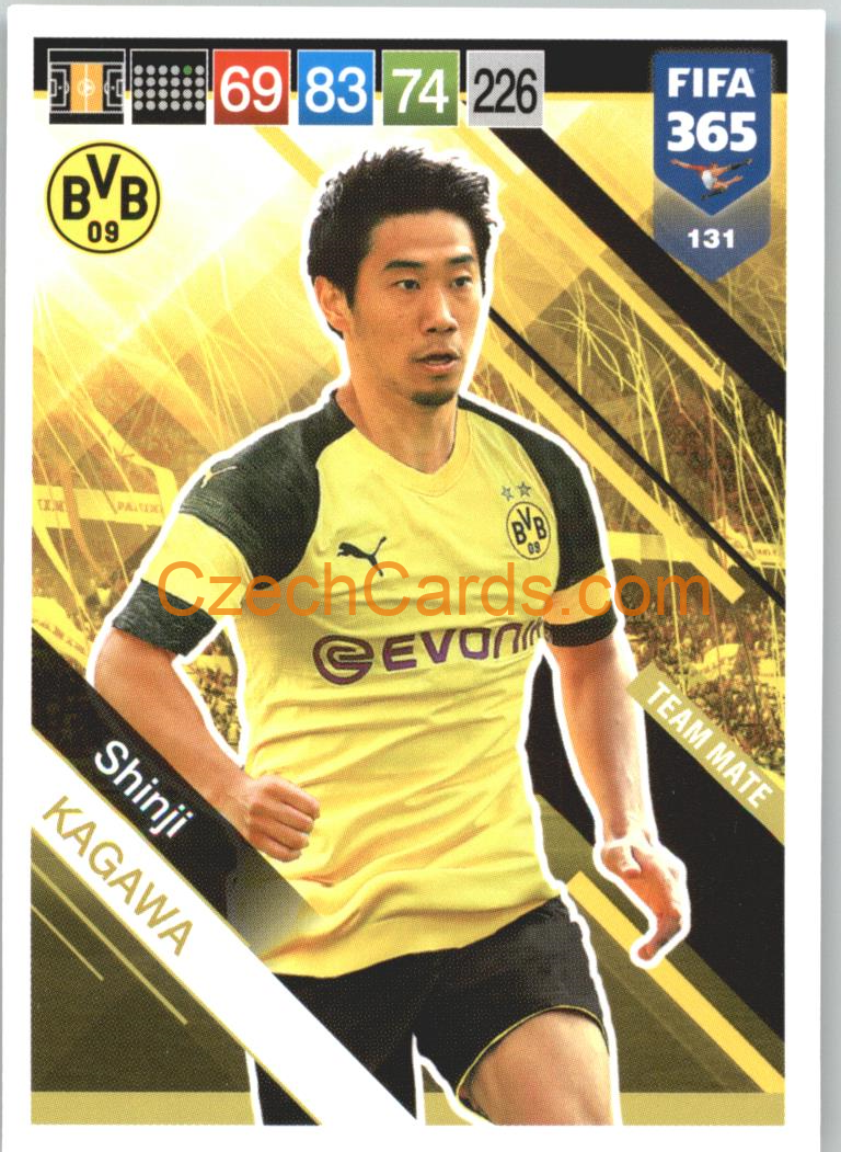Shinji Kagawa 2019 Panini FIFA 365 #131