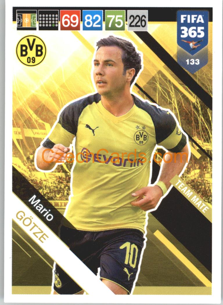 Mario Götze 2019 Panini FIFA 365 #133