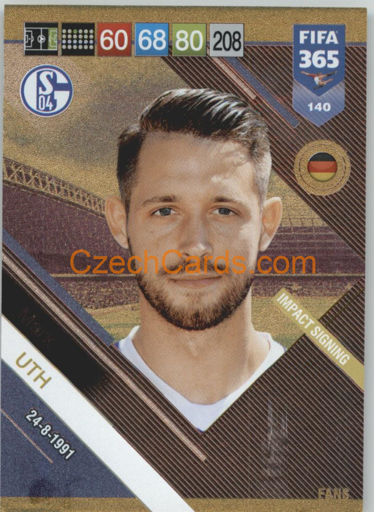 Mark Uth 2019 Panini FIFA 365 FANS #140