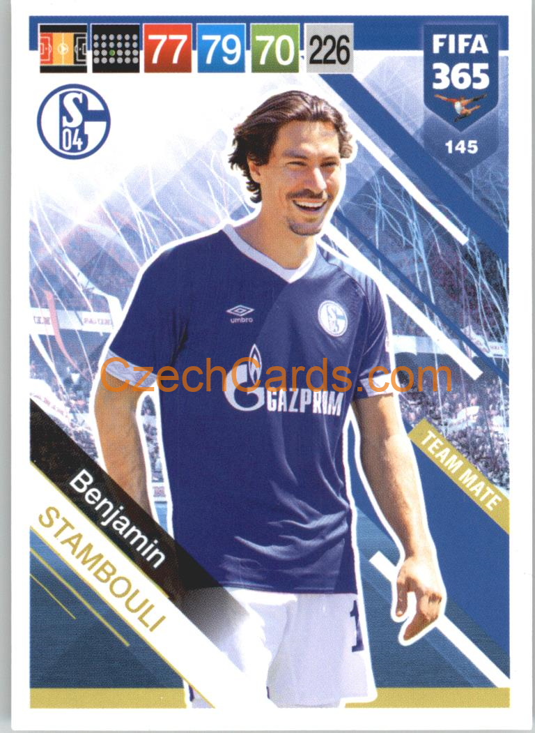 Benjamin Stambouli 2019 Panini FIFA 365 #145