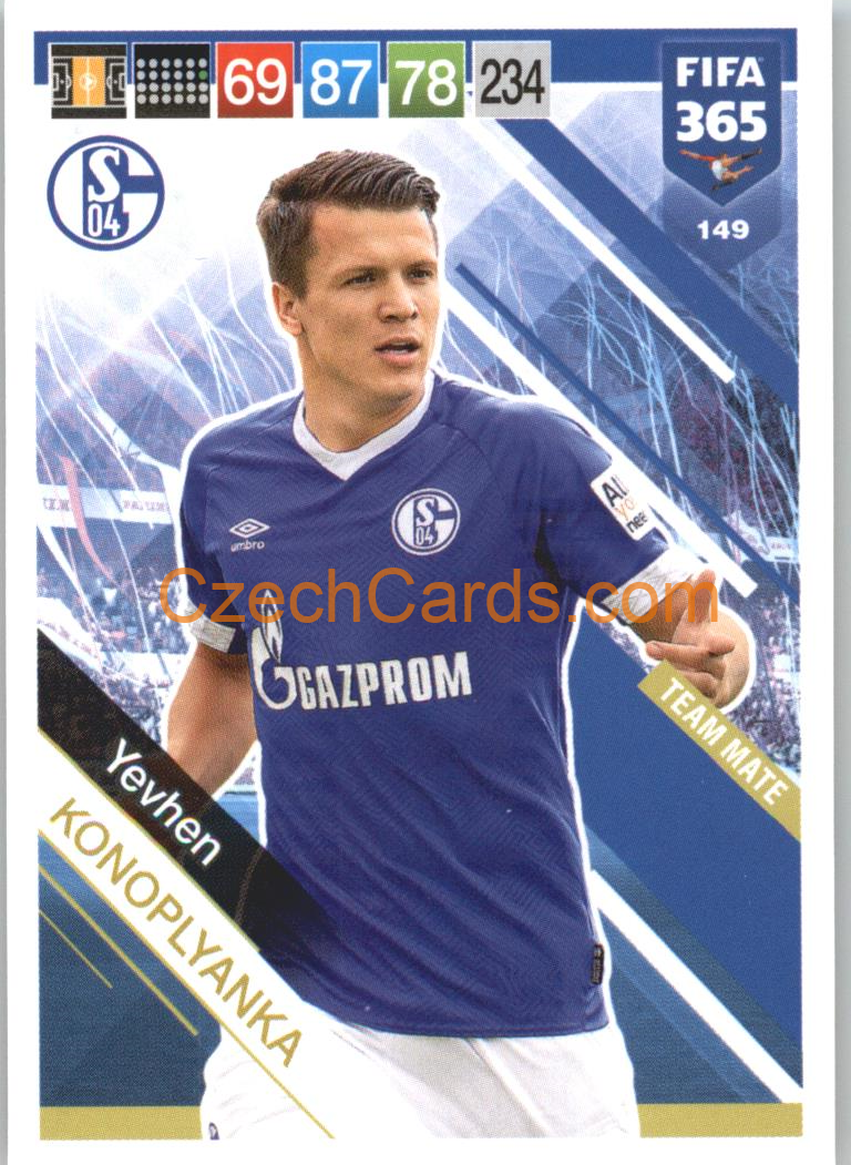 Yevhen Konoplyanka 2019 Panini FIFA 365 #149