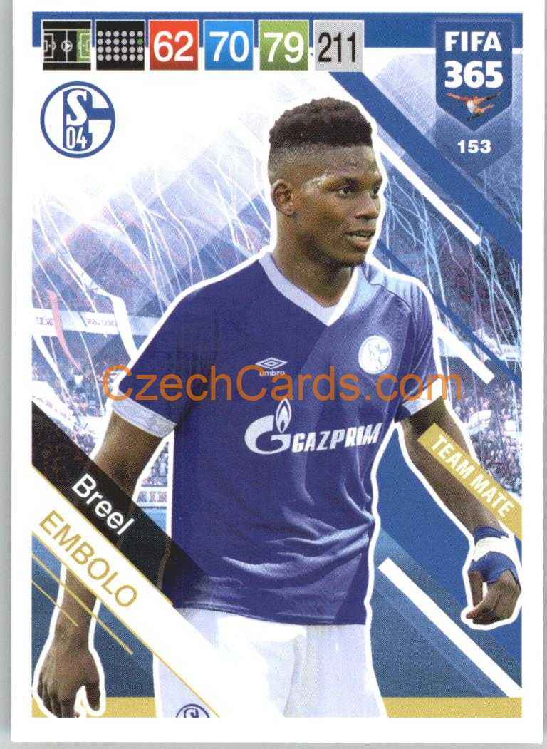 Breel Embolo 2019 Panini FIFA 365 #153