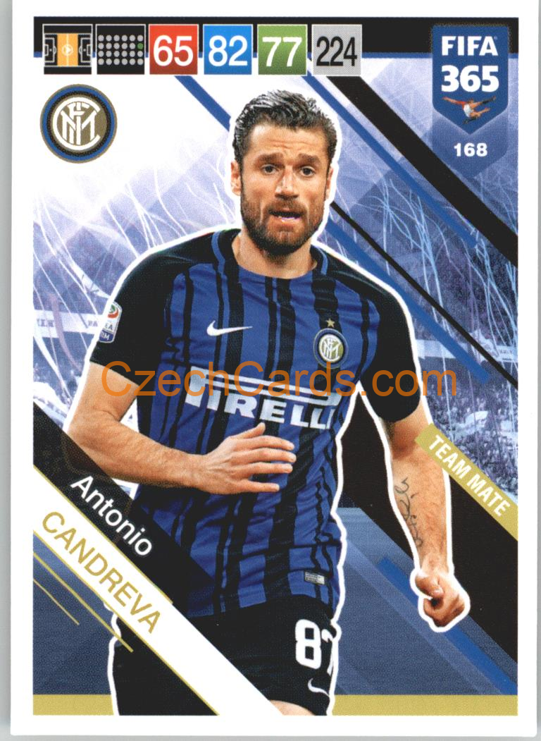 Antonio Candreva 2019 Panini FIFA 365 #168