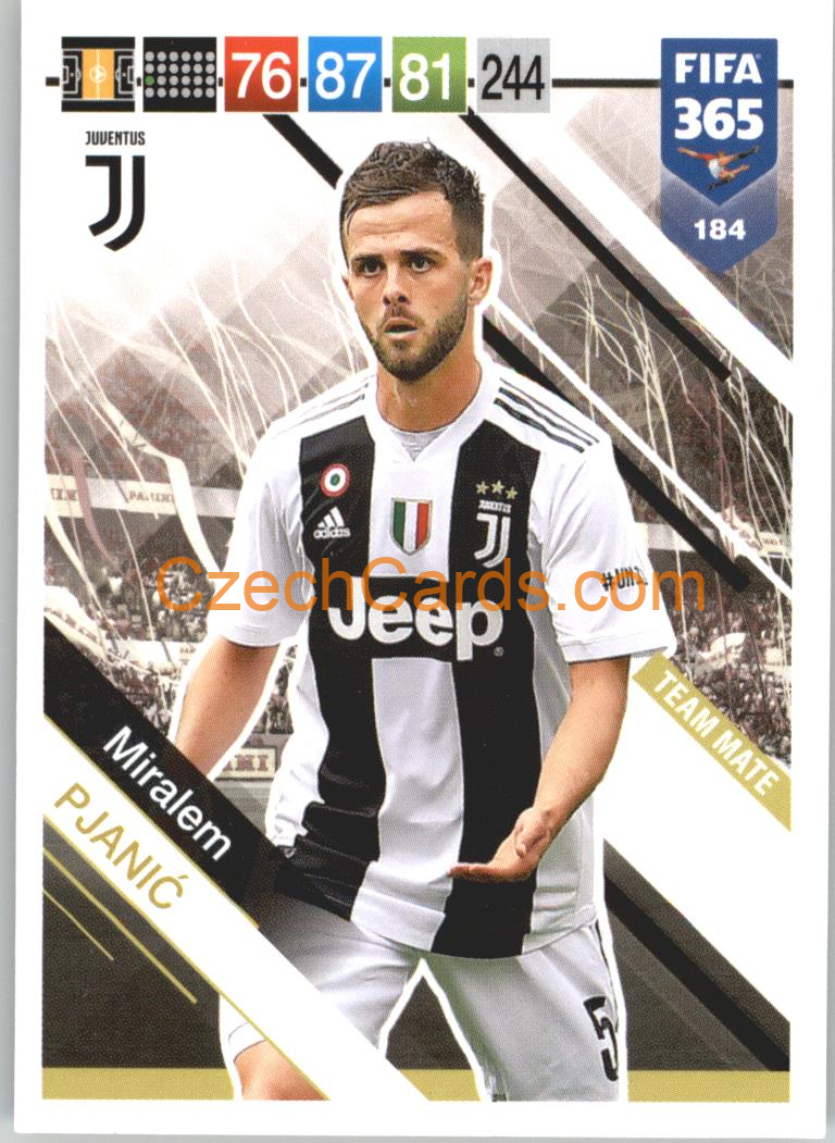 Miralem Pjanić 2019 Panini FIFA 365 #184