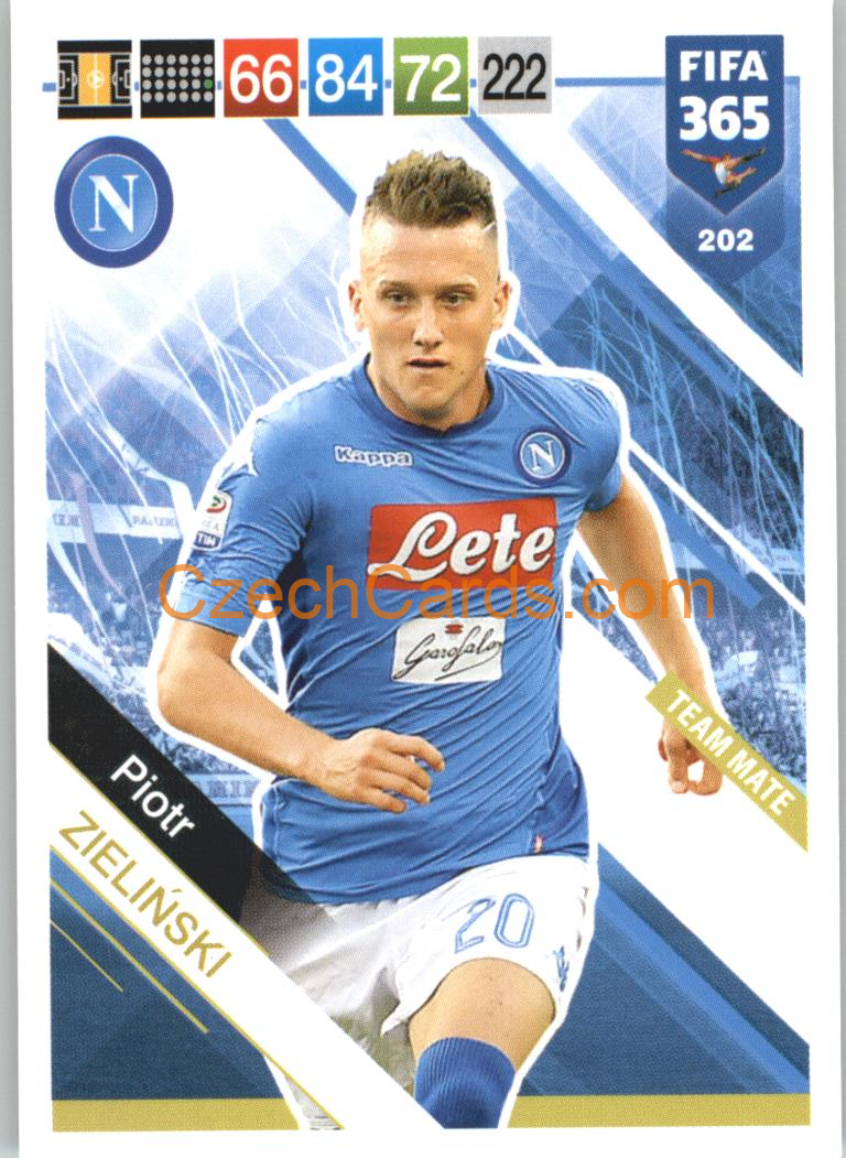 Piotr Zieliński 2019 Panini FIFA 365 #202