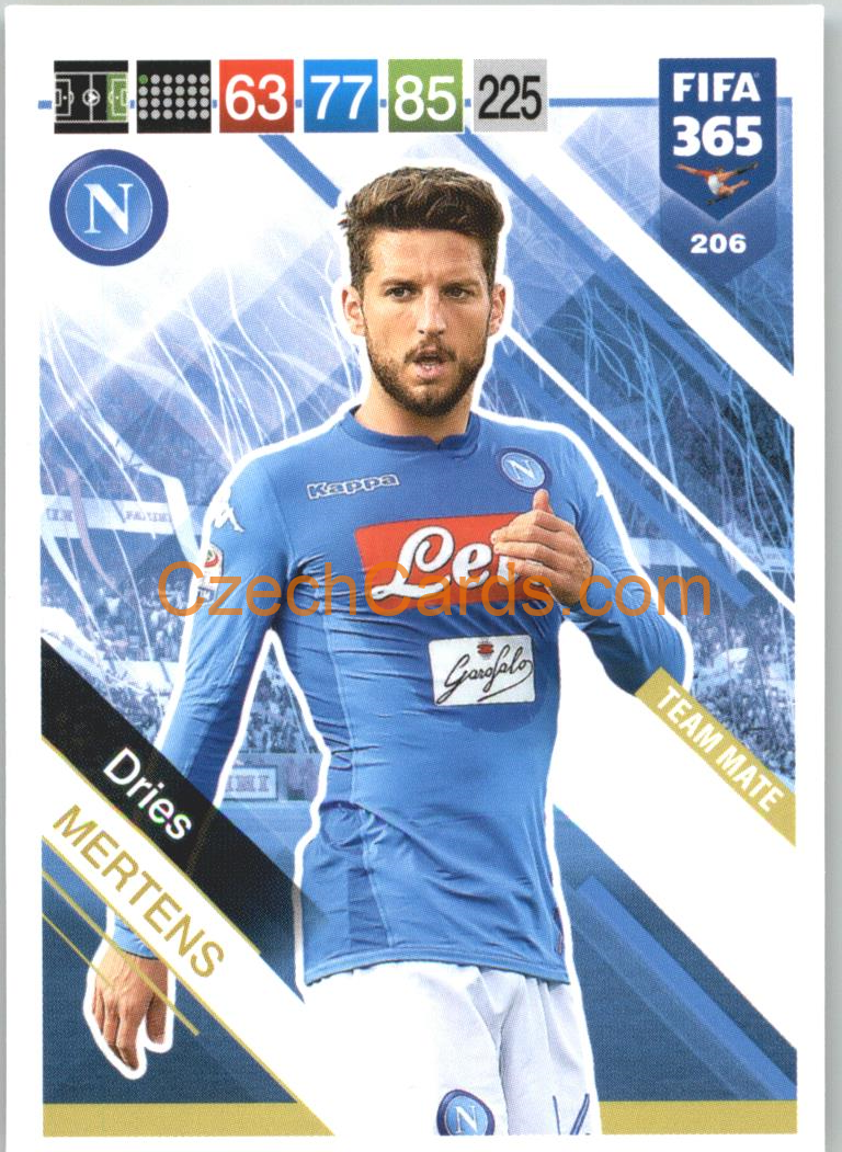 Dries Mertens 2019 Panini FIFA 365 #206