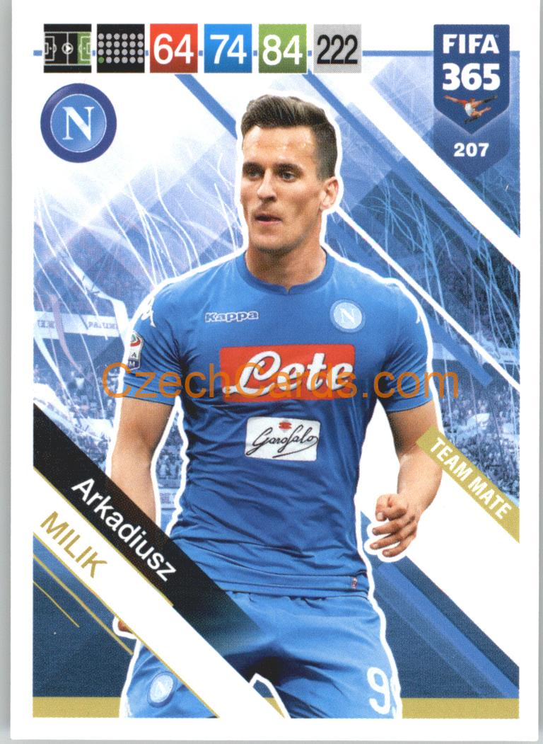 Arkadiusz Milik 2019 Panini FIFA 365 #207