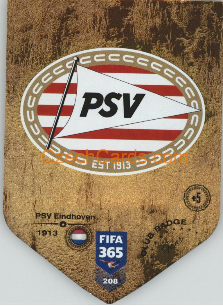 PSV Eindhoven 2019 Panini FIFA 365 #208