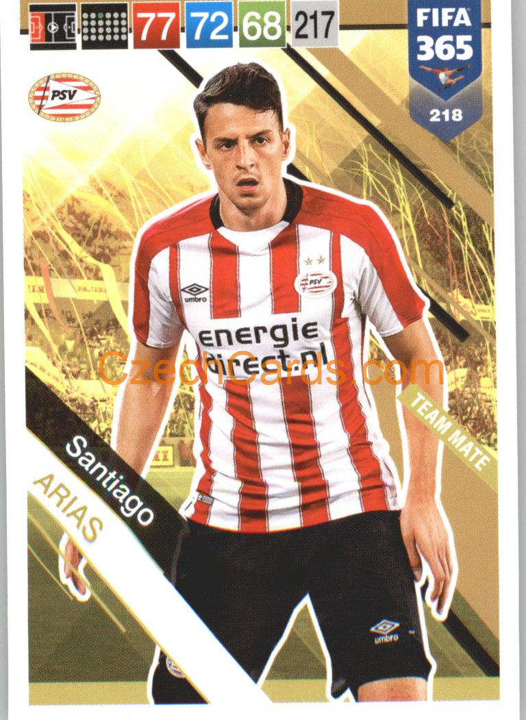 Santiago Arias 2019 Panini FIFA 365 #218