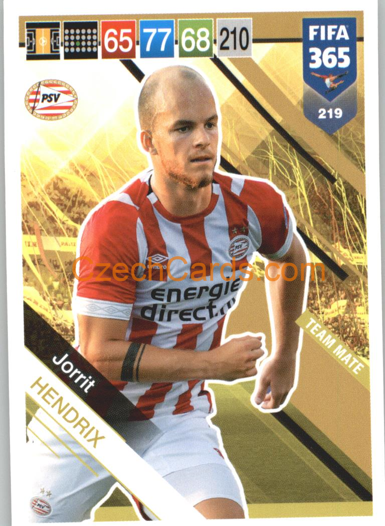 Jorrit Hendrix 2019 Panini FIFA 365 #219