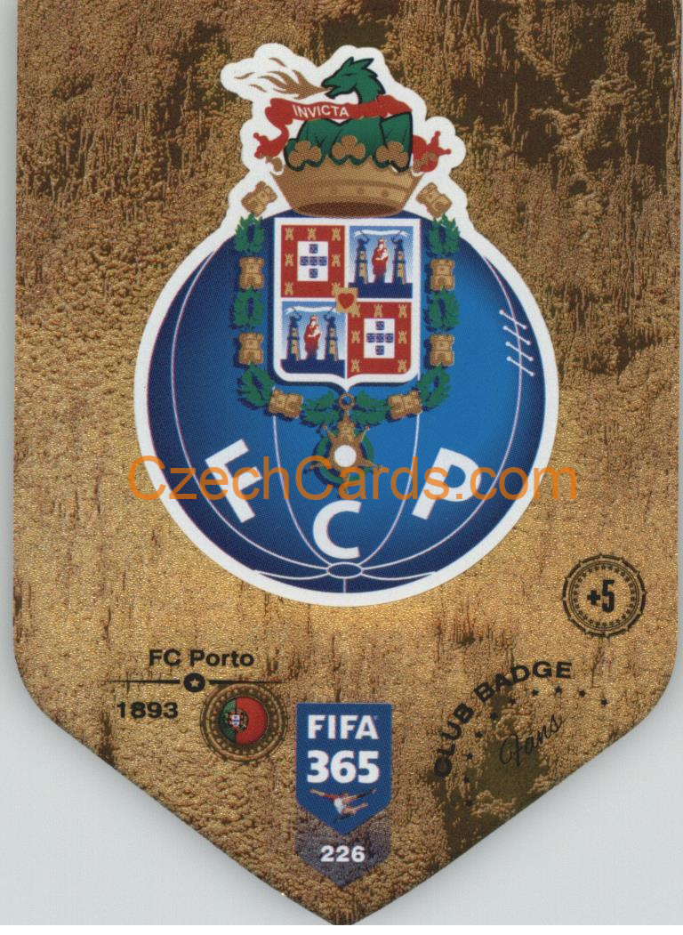 FC Porto Club Badge 2019 Panini FIFA 365 #226