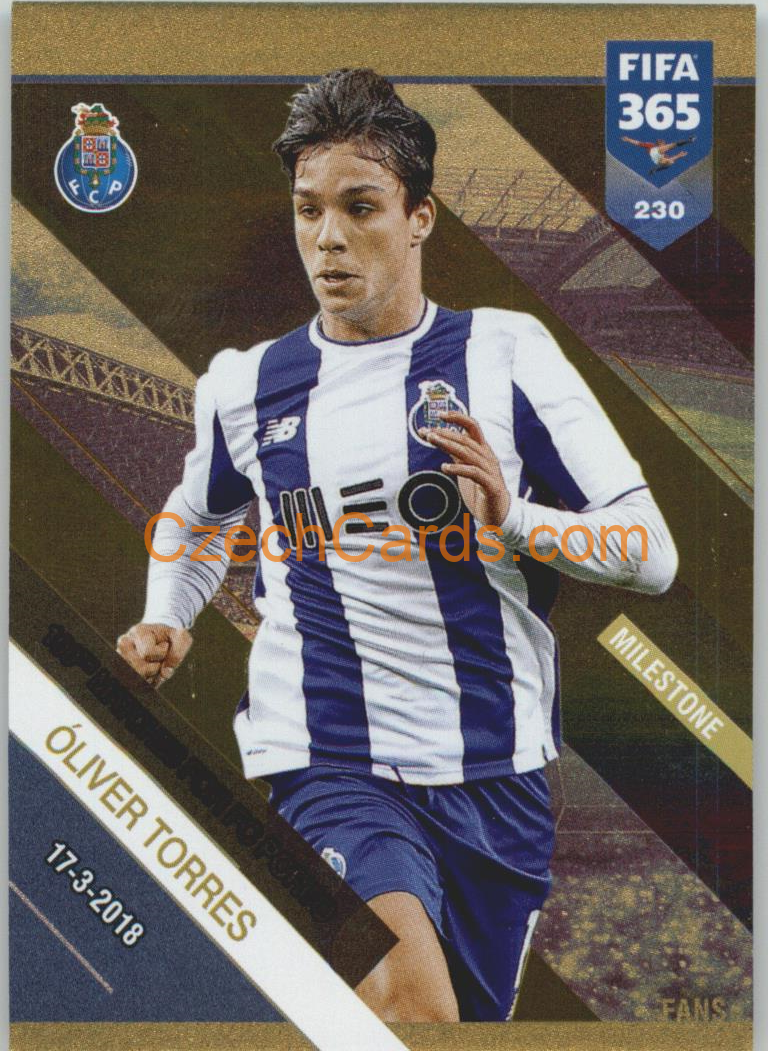 Óliver Torres 2019 Panini FIFA 365 FANS #230