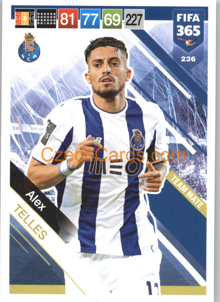 Alex Telles 2019 Panini FIFA 365 #236