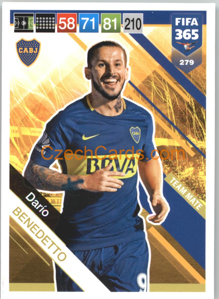 Darío Benedetto 2019 Panini FIFA 365 #279