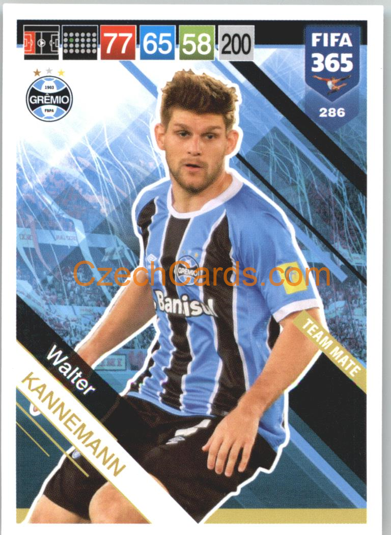 Walter Kannemann 2019 Panini FIFA 365 #286